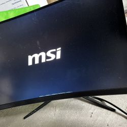 MSI Curvy Gaming Monitor 