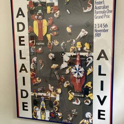 Original Australian Formula One Poster 1989