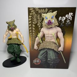 Demon Slayer Kimetsu no Yaiba Inosuke Hashibira Action Figure (Brand New)
