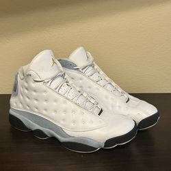 AIR JORDAN 13  'BLUE GREY' WHITE/YELLOW OCHRE