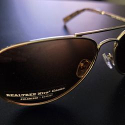 2 Real Tree Sunglasses D610 Gold, & Pink