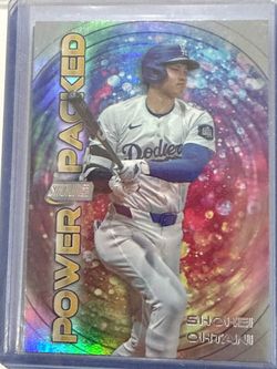 Shohei Ohtani Stadium Club Power Packed Baseball Card
