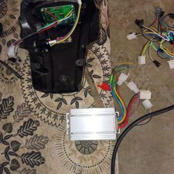 Motor Bike Moped 45 Mile Per Hour Electric Mother Board All Csbles And Connectors CV Implete 
