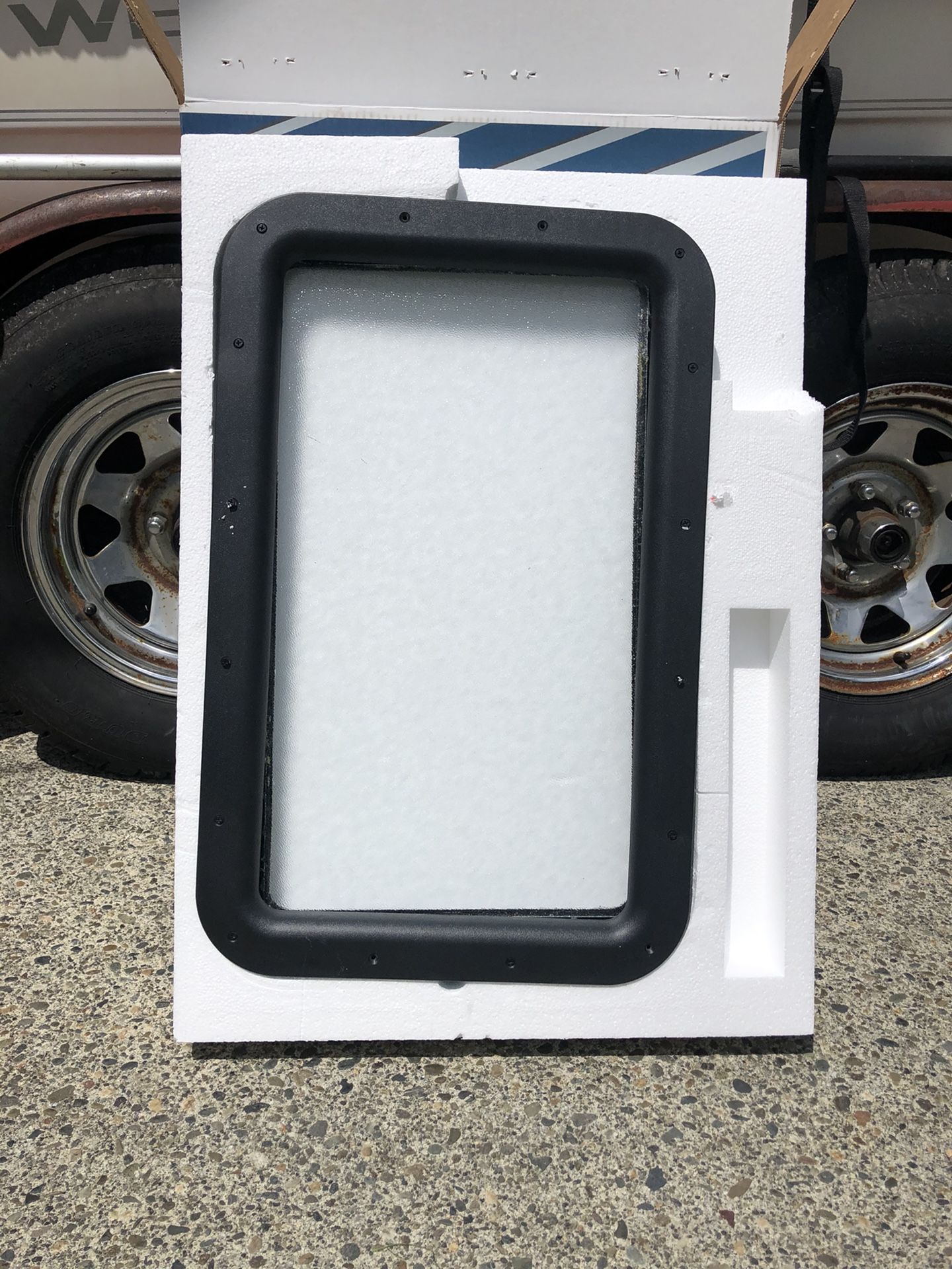 RV Door Window