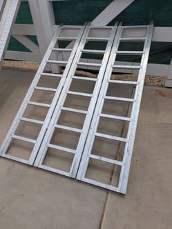 Haul Master trifold atv loading ramp