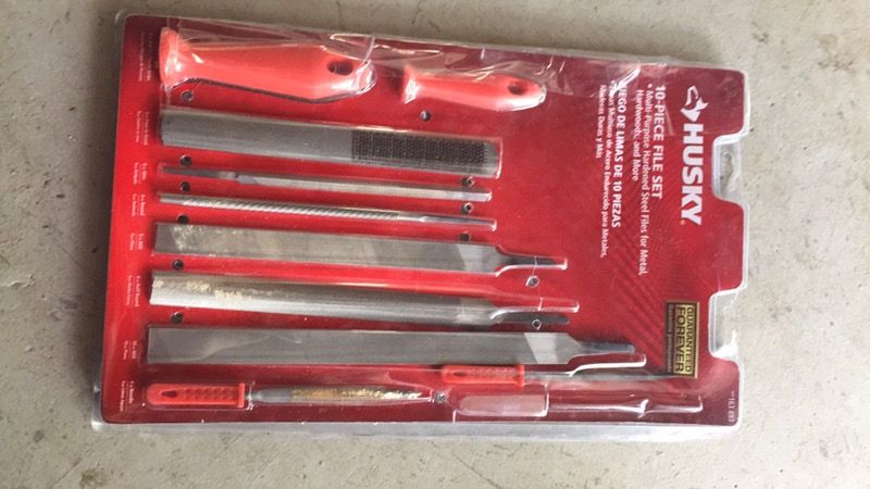 10 pieces file set