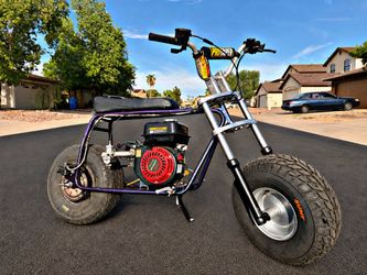 Custom Coleman ct200u mini bike