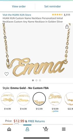 Name Necklace 