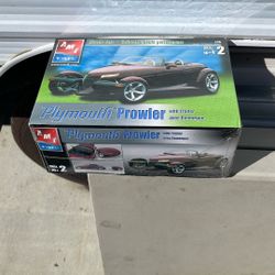 Plymouth Prowler With Trailer.