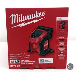 Milwaukee new inflator M12