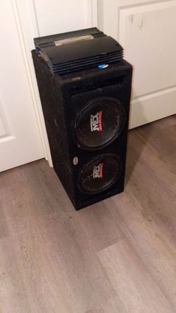 Mtx Subs with a JVC amp