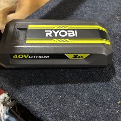 Ryobi 40v 2ah Battery 