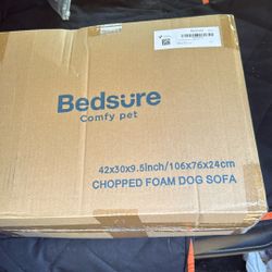 Bedsure Chopped Foam Dog Sofa  $25.00