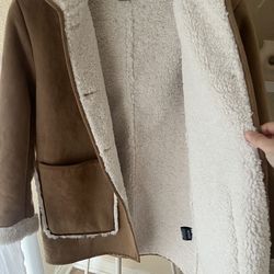 NEW Penny Lane Sherpa Pea Coat 