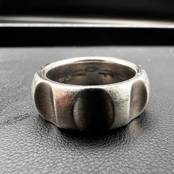 Vintage Tiffany & Co. Sterling Silver Paloma's Groove Ring 7.75-size