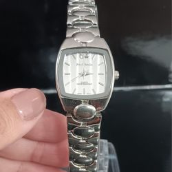 Paul Jardin Quartz Watch Men Japan Movt Silver Steel Band Analog Water Resistant (Reloj De Hombre Paul Jardin)