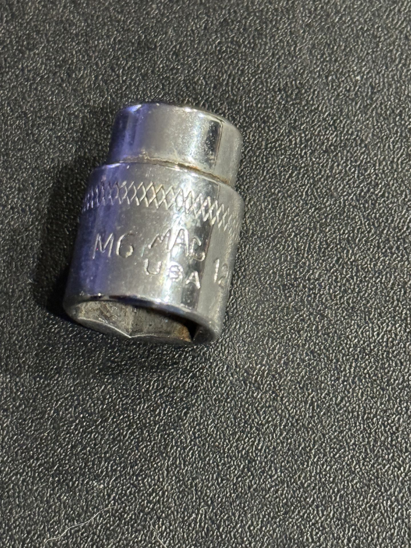 MAC Tools M6 12MM 1/4" Drive 12mm 6 Point Socket