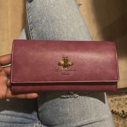 Laorentou Wallet Used Once 38.00 On Amazon Real Leather 