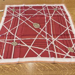 Authentic Cartier Silk Scarf