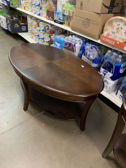 Set of 3, one coffee table and 2 side chairs