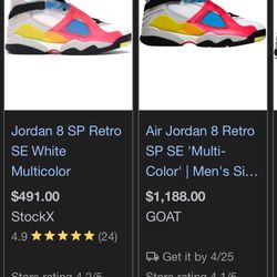 Jordan 8 SP retro