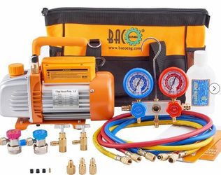 BACOENG 3.6CFM 1/4HP AC Vacuum Pump