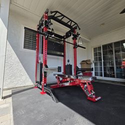 Vesta Pro Series 2in1 Squat Rack | Functional Trainer | 400lb Weight Stack | Commercial Grade | Gym Equipment | FREE DELIVERY🚚