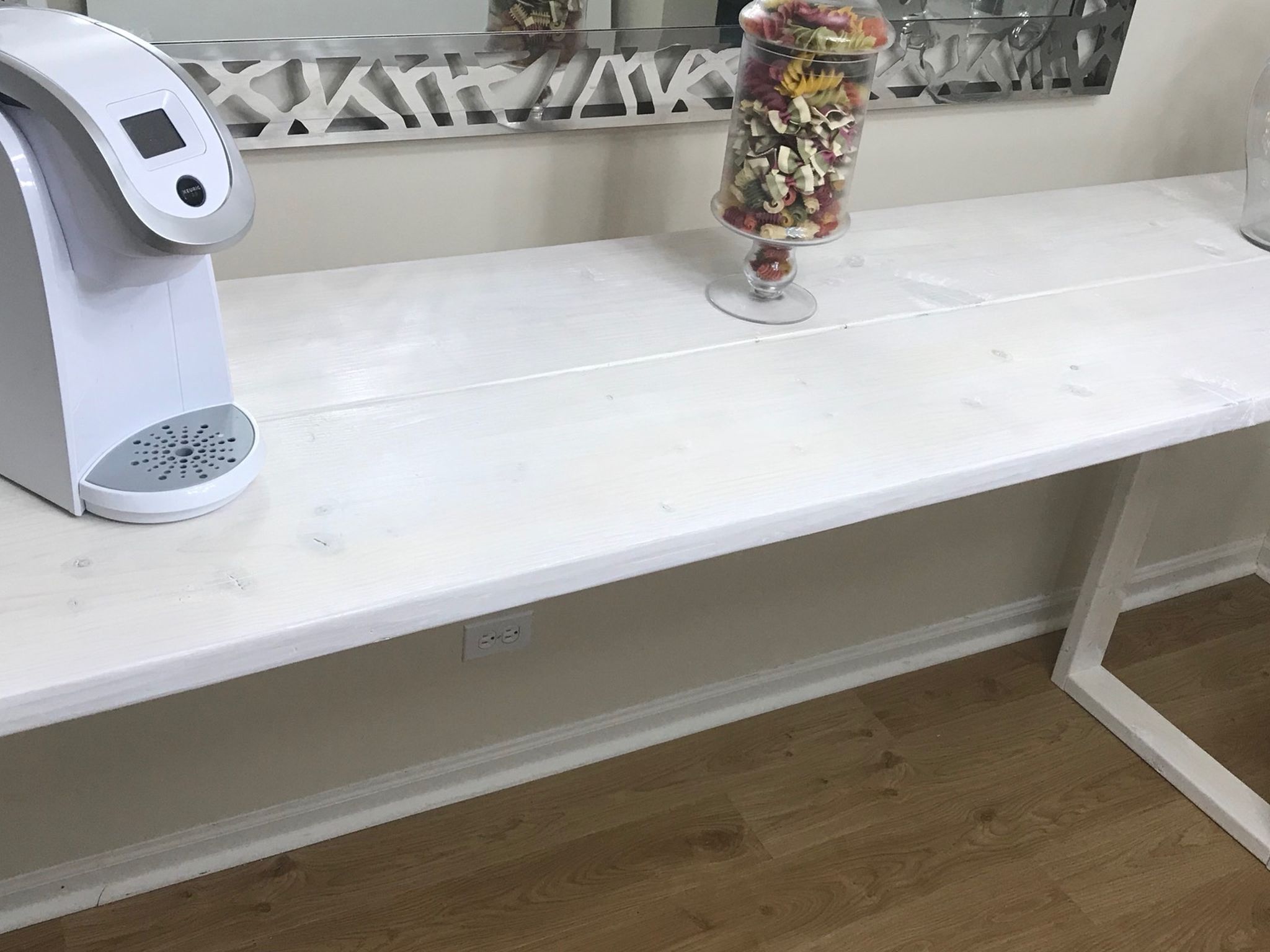 Console Sofa Serving Buffet Bar Table TV Stand Wood Rustic Farmhouse Vintage Handmade