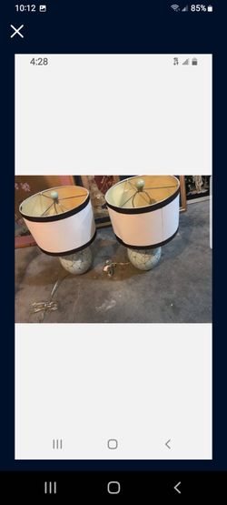 Light Teal Green Lamps