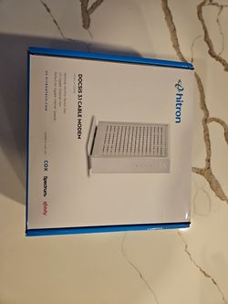 Hitron docsis 3.1 cable modem xfinity cox spectrum