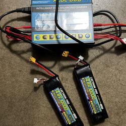 Rc Dual Charger And Battery’s 
