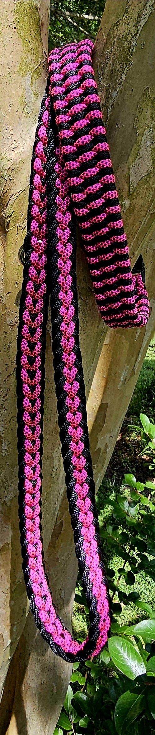 Customized Hand Braided Dog Collar And Leash
