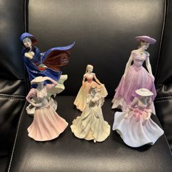 Coalport Figurines 