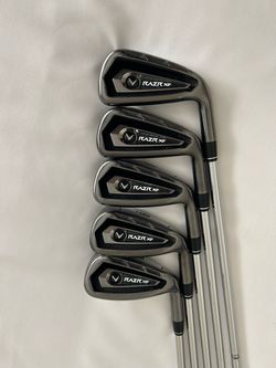 Callaway RAZR XF Forged Iron Set (P-6) 5pcs Right Hand Regular Flex Steel