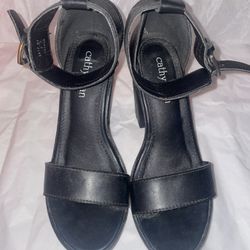 Cathy Jean Buckle Platform Heel