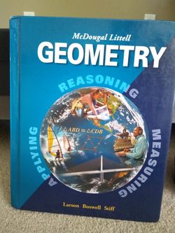 Geometry book (McDougal Littell)