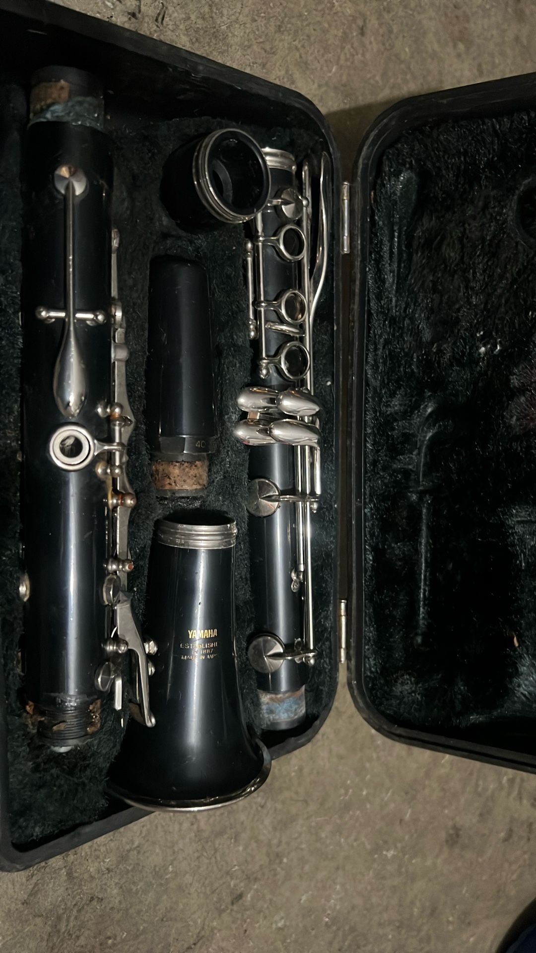 Yamaha 20 Clarinet W/ Case + 4c Mouthpiece