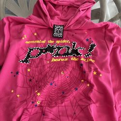 pink spider men’s small 