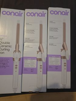 Conair 1/2 inch double ceramic curling iron