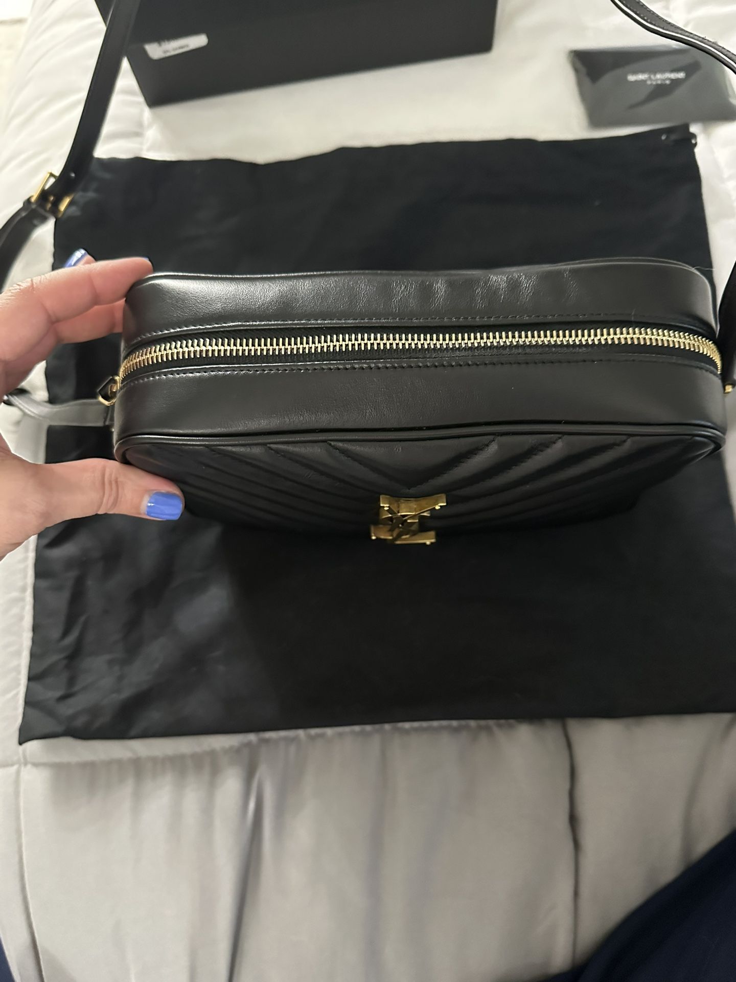 YSL Lou Camera Crossbody Bag