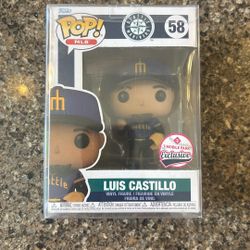 Luis Castillo MLB Seattle Mariners T Mobile Park Exclusive Funko Pop