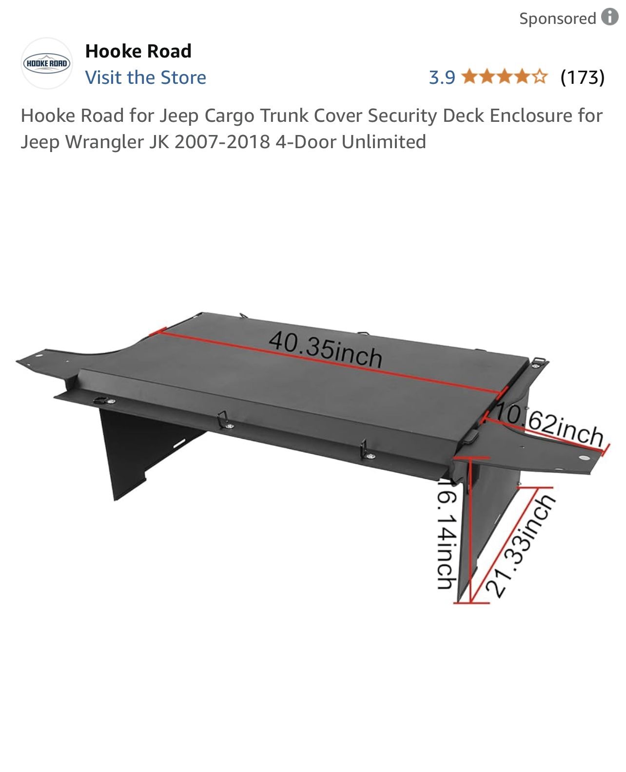 Hooke Road Truck Security.