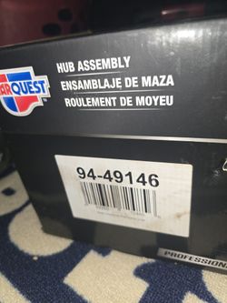 New Wheel Hub Assembly