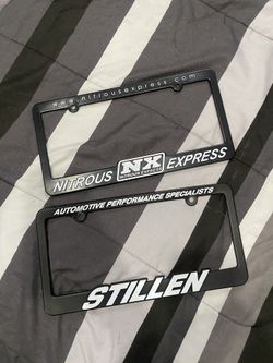 Stillen & Nitrous Express License Plate Frame