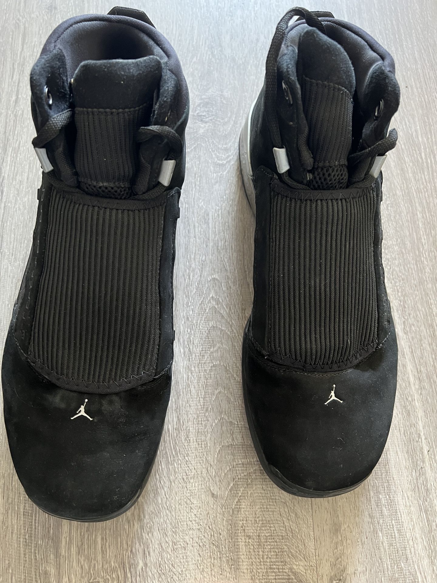 Retro Air Jordan 17 Black Suede Size 12