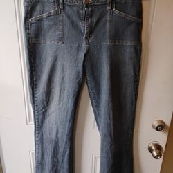 Fashion Bug Blue Boot Cut Flare Pants M18