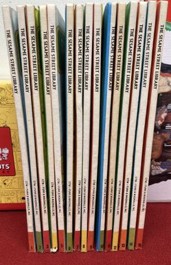 Vintage 1978 Sesame Street Library. Complete Set 1-15.