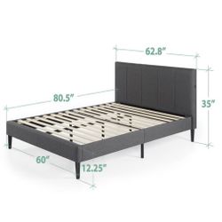 Queen size bed frame