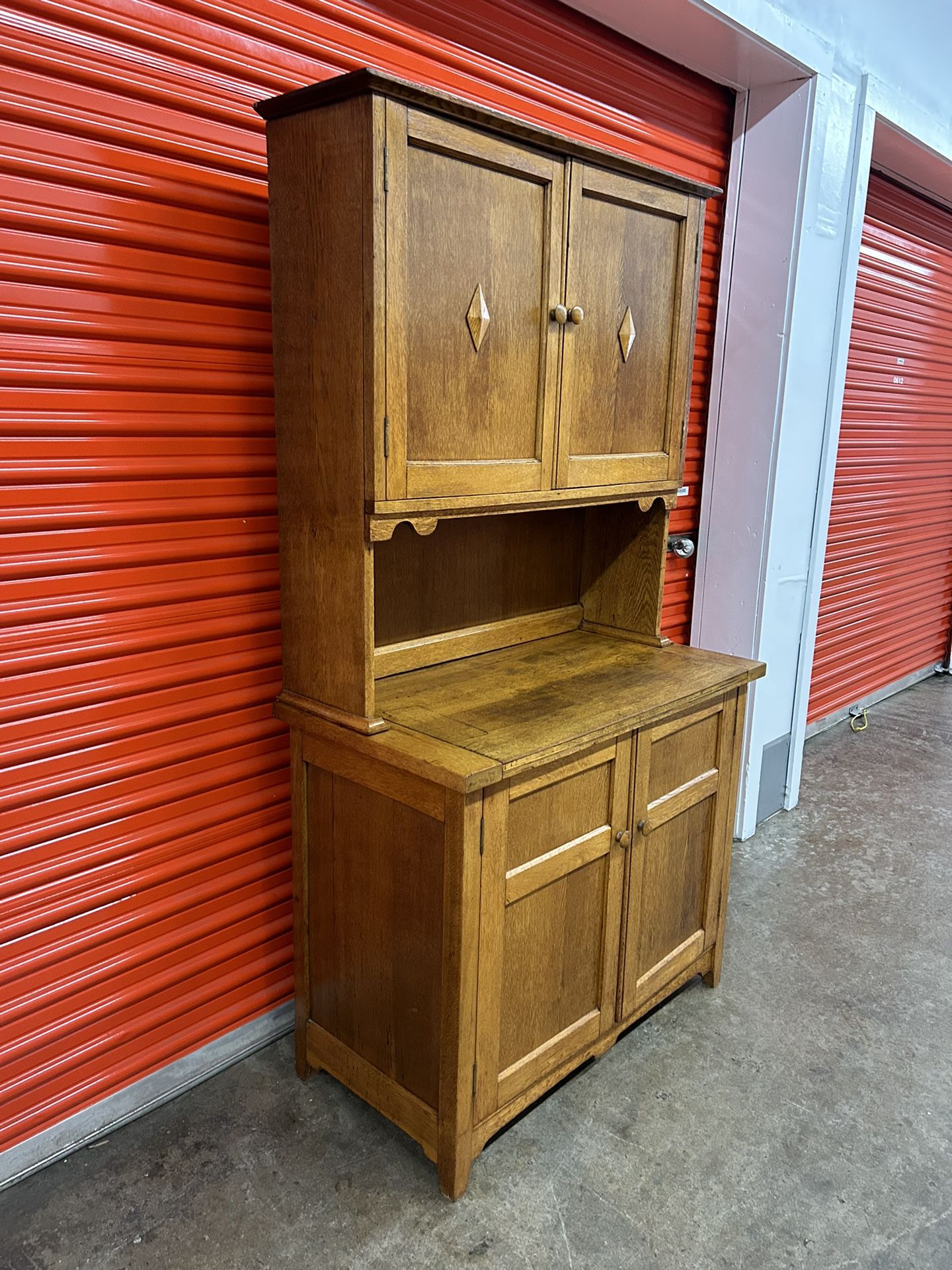 Vintage Country French Cupboard 