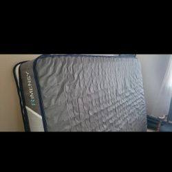 Rimensy Queen Pillow Top Mattress And Box Spring 